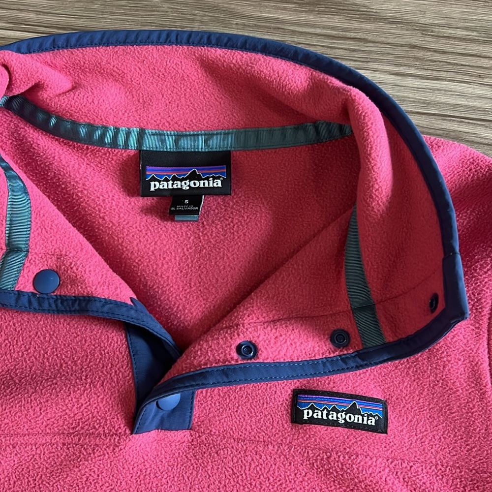 Patagonia Micro D Snap-T Lightweigth Fleece Pullover Women’s Small - Picture 3 of 13